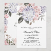  Waterverf Hydrangeas | Koelschoenen Kaart (Voorkant / Achterkant)