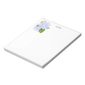 Waterverf Hydrangeas Notitieblok (Linkerzijde)