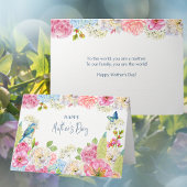 Waterverf Hydranges Pioenschappen Moederdag Feestdagen Kaart