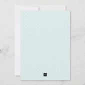 Waterverf Ice Cream Cake Birthday Party Kaart (Achterkant)