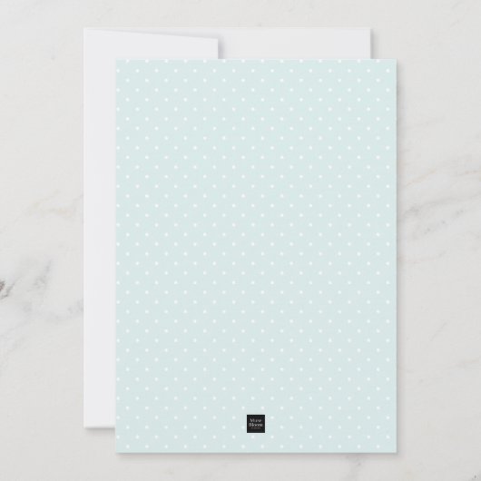 Waterverf Ice Cream Cake Birthday Party Kaart (Achterkant)