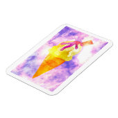 Waterverf Ice Cream Cone Magneet (Linkerzijde)