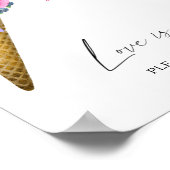 Waterverf Ice Cream - Love Is Sweet Neem een trakt Poster (Hoek)