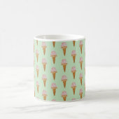 Waterverf Ice Cream Mok (mint groen) (Center)