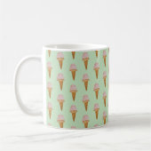 Waterverf Ice Cream Mok (mint groen) (Links)