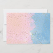 Waterverf Ice Cream Raad het geslacht onthullen Kaart (Achterkant)