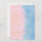 Waterverf Ice Cream Raad het geslacht onthullen Kaart (Achterkant)