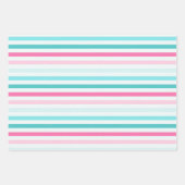 Waterverf Ice Cream Sundae Verjaardag Inpakpapier Vel (Voorkant 2)