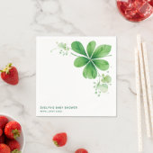 Waterverf Iers St. Patrick's Day Baby shower Servet (Insitu)