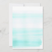 Waterverf IJs en Gouden Sneeuwvlokken Winterbruilo Kaart (Achterkant)