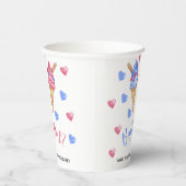 Waterverf IJsgeslacht onthullen Papieren Bekers (Rechts)