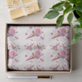 Waterverf Ijsje Bruidsaangifte Met Schepijs Tissuepapier (Geschenk)