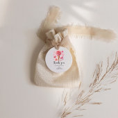 Waterverf Ijsje Dank je Bruidsdiner Bedankjes Labels