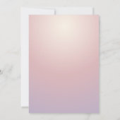 Waterverf ijsklokken, Donuts Birthday Party Kaart (Achterkant)