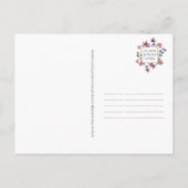 Waterverf Illustrated Map of Scotland Art Briefkaart (Achterkant)