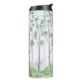 Waterverf illustratie — Fairy forest. Kinderen Thermosbeker (Gedraaid links)