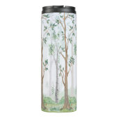 Waterverf illustratie — Fairy forest. Kinderen Thermosbeker (Achterkant)