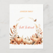 Waterverf illustratie Herfst Festival