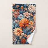 Waterverf Illustratie rustiek  elegant Bad Handdoek (Handdoek)