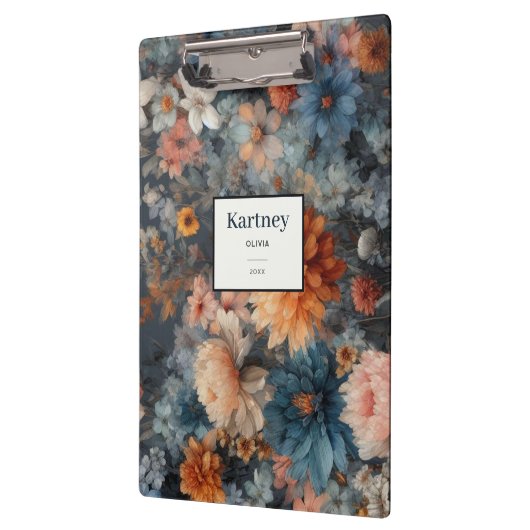 Waterverf Illustratie rustiek  elegant Klembord (Links)