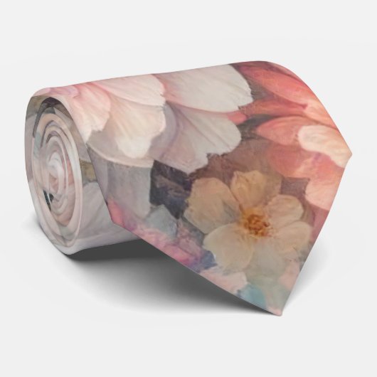 Waterverf Illustratie rustiek  elegant Stropdas (Opgerold)