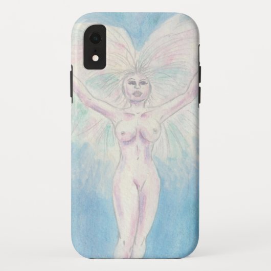 Waterverf Illustratie Schilderij Godin Rising Case-Mate iPhone Case (Achterkant)