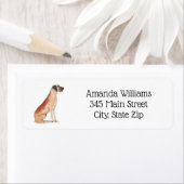 Waterverf — Illustratie voor grote dagen — Retoura Etiket (Insitu)