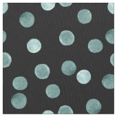 WATERVERF . In blauwe stippen. Stof (Close Up)