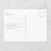 Waterverf in de lente briefkaart (Achterkant)