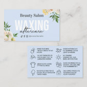 Waterverf in de lente Wassen Nazorg Visitekaartje (Voorkant / Achterkant)