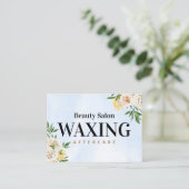 Waterverf in de lente Wassen Nazorg Visitekaartje (Staand voorkant)