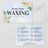 Waterverf in de lente Wassen Nazorg Visitekaartje (Voorkant / Achterkant)