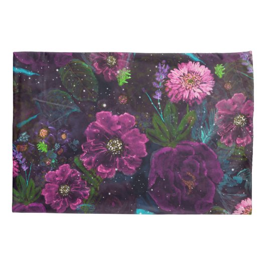 Waterverf in de nacht kussensloop (Achterkant)