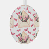 Waterverf in enveloppen: naadloos motief glas ornament (Voorkant Rechts)