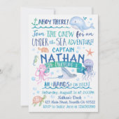 Waterverf in het kader van de uitnodiging van het  (Voorkant)