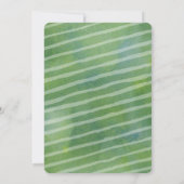 Waterverf in het kader van het Baby shower van de Kaart (Achterkant)