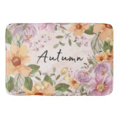 waterverf in het najaar badmat (Voorkant)