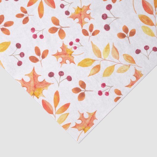 Waterverf in het najaar tissuepapier (Detail)