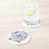 Waterverf in het voorjaar zandsteen onderzetter (Zijkant)