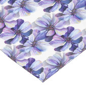 Waterverf in lavender Colors Lange Tafelloper (Hoek)