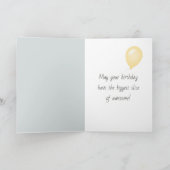 Waterverf in madeliefjes kaart (Binnen)