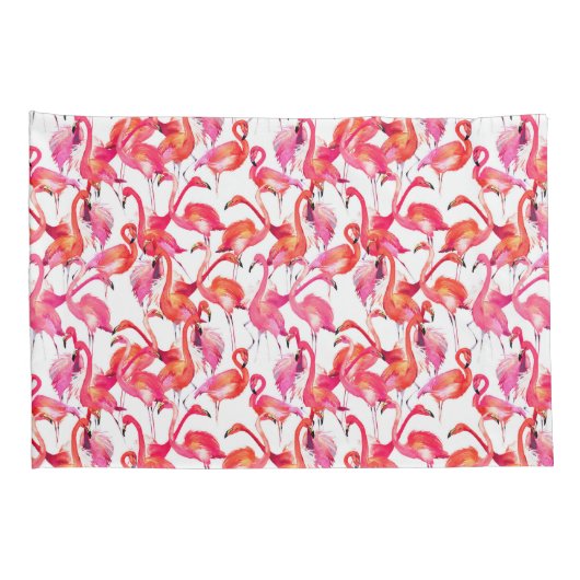 Waterverf in Waterverven Kussensloop (Achterkant-Rechts)