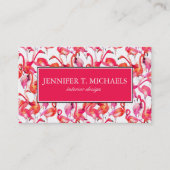 Waterverf in Waterverven | Monogram Visitekaartje (Voorkant)