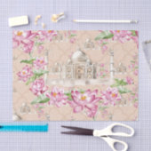 Waterverf Indian Lotus Flower Taj Mahal Tissuepapier (Craft)