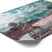 WATERVERF INDIANA DUNES - VERENIGDE STATEN INDIANA POSTER (Hoek)