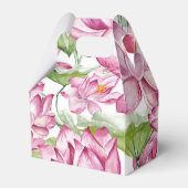 Waterverf Indiase Lotus Flower Bedankdoosjes (Achterkant)