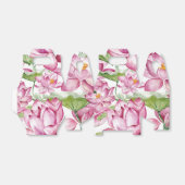 Waterverf Indiase Lotus Flower Bedankdoosjes (Uitgevouwen)