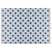 Waterverf indigoblauw pokadots patroon snijplank (Voorkant)