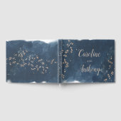 Waterverf Indigoshine Weddenschap Gastenboek (Volledig)
