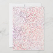 Waterverf Indische Olifant Hindoe Bruiloft Kaart (Achterkant)